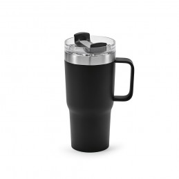 Neman Mug Recycled Stainless Steel 580 ml , AMG019-103 - Black