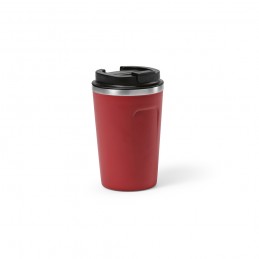 Limpopo Travel Cup Recycled Stainless Steel 490 ml , ACP008-115 - Burgundy