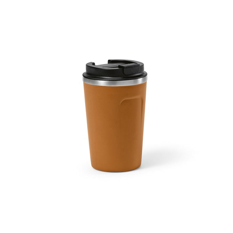 Limpopo Travel Cup Recycled Stainless Steel 490 ml , ACP008-191 - Camel Limpopo Travel Cup Recycled Stainless Steel 490 ml , ACP008-191 - Camel