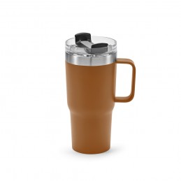 Neman Mug Recycled Stainless Steel 580 ml , AMG019-191 - Camel
