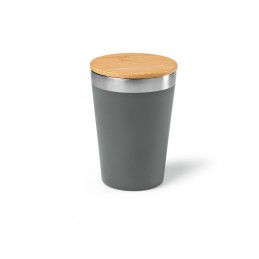 Don Travel Cup Recycled Stainless Steel 400 ml , ACP007-133 - Dark grey