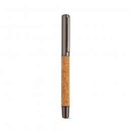 Faulkner Pen Recycled Stainless Steel Blue , APN008-147 - Gun metal