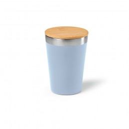 Don Travel Cup Recycled Stainless Steel 400 ml , ACP007-194 - Heather blue
