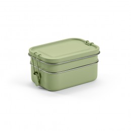 Tintoretto Lunchbox Recycled Stainless Steel 1240 ml , ALB006-199 - Heather green