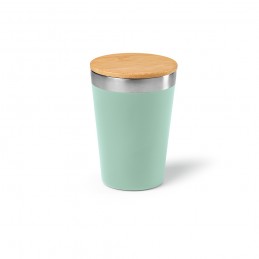 Don Travel Cup Recycled Stainless Steel 400 ml , ACP007-159 - Pastel green