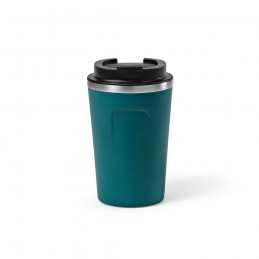 Limpopo Travel Cup Recycled Stainless Steel 490 ml , ACP008-174 - Petrol blue