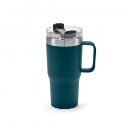 Neman Mug Recycled Stainless Steel 580 ml , AMG019-174 - Petrol blue