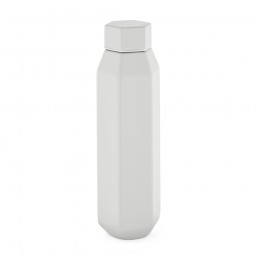 Hexagul Bottle Recycled Stainless Steel 530 ml , ABT006-106 - White