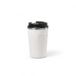 Limpopo Travel Cup Recycled Stainless Steel 490 ml , ACP008-106 - White