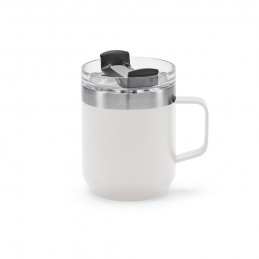 Shinano Mug Recycled Stainless Steel 440 ml , AMG018-106 - White