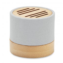 BOOL, Boxa wireless RPET bambus, MO6847-06 - Alb
