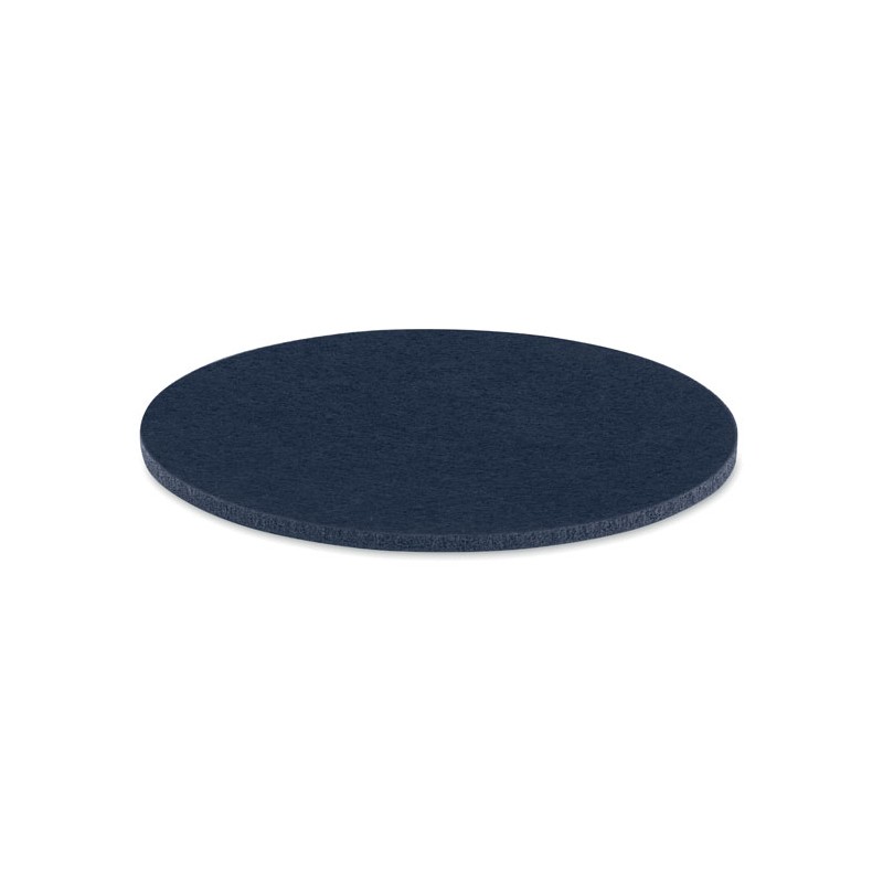 FELTSTER, Coaster rotund RPET, MO2356-04 - Albastru FELTSTER, Coaster rotund RPET, MO2356-04 - Albastru