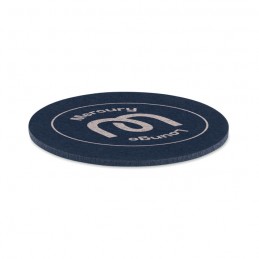 FELTSTER, Coaster rotund RPET, MO2356-04 - Albastru