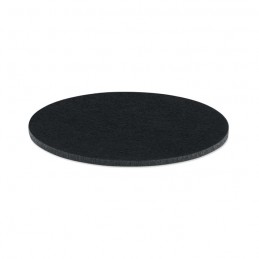 FELTSTER, Coaster rotund RPET, MO2356-03 - Negru