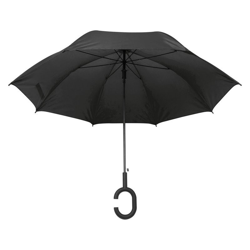 Umbrelă cu mâner ”C” - 4139103, Black