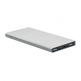 POWERFLAT8C, Power bank 8000 mAh, MO2340-16 - Argintiu