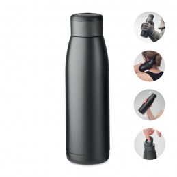 CALEFRIO, Sticla termo cu perete dublu, MO2331-03 - Negru