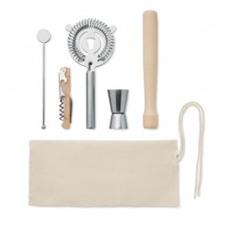 MAI TAI, Kit de cocktailuri din 5 piese, MO2293-13 - Maro