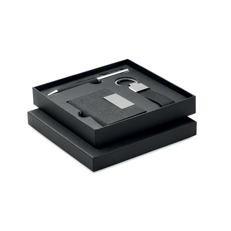 SCRIBI 3, Set cadou 3 piese in cutie, MO2334-03 - Negru SCRIBI 3, Set cadou 3 piese in cutie, MO2334-03 - Negru