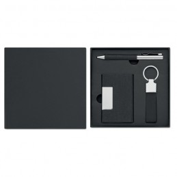 SCRIBI 3, Set cadou 3 piese in cutie, MO2334-03 - Negru