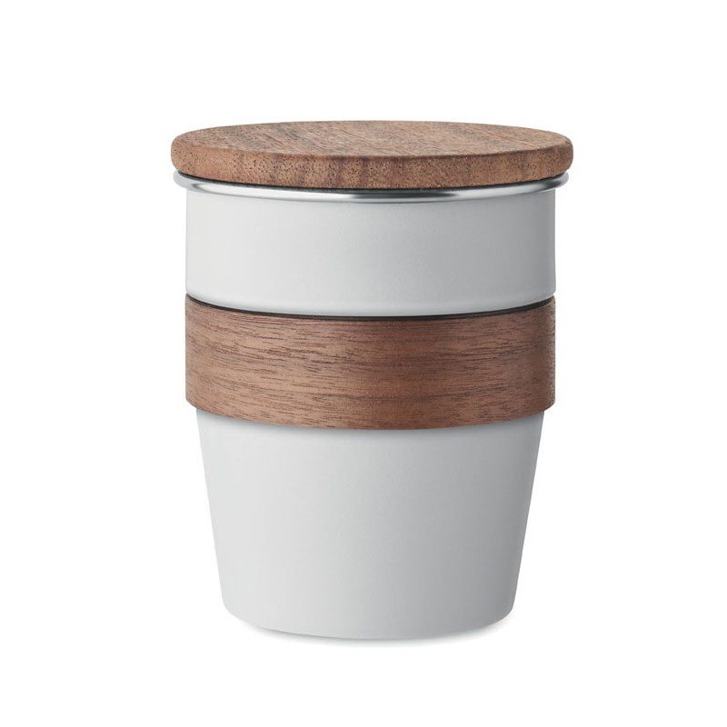 WALNUT, Pahar un singur perete 350 ml, MO2322-06 - Alb WALNUT, Pahar un singur perete 350 ml, MO2322-06 - Alb
