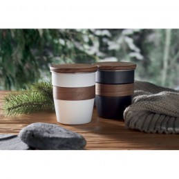 WALNUT, Pahar un singur perete 350 ml, MO2322-06 - Alb