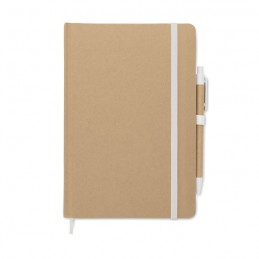 CARATIL, Caiet A5 din carton reciclat, MO2396-06 - Alb
