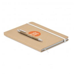 CARATIL, Caiet A5 din carton reciclat, MO2396-06 - Alb