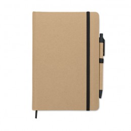 CARATIL, Caiet A5 din carton reciclat, MO2396-03 - Negru