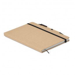 CARATIL, Caiet A5 din carton reciclat, MO2396-03 - Negru