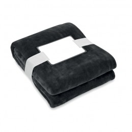 LOGAN, Patura fleece RPET 280 gr/mÂ², MO6804-03 - Negru