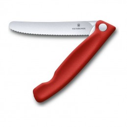 Victorinox Swiss Classic Foldable Paring Knife 11c, VX67831FB - Rosu