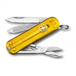Pocket knife Victorinox Classic SD 58 mm, VX0622308T - Galben