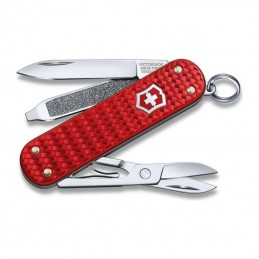 Victorinox Classic Precious Alox Collection 58mm, VX06221401G - Rosu
