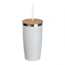 Cană termo to-go din oțel inoxidabil, 8396706 - Alb