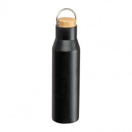 Sticlă termos din oțel inoxidabil reciclat, 550 ml, 8389303 - Negru