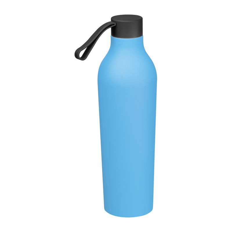 Sticlă termos cu suprafața cauciucată, 750 ml, 8389024 - Light Blue Sticlă termos cu suprafața cauciucată, 750 ml, 8389024 - Light Blue