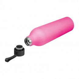 Sticlă termos cu suprafața cauciucată, 750 ml, 8389011 - Roz