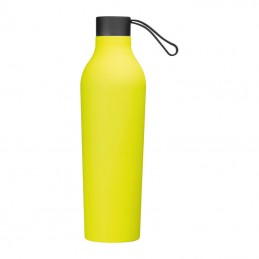 Sticlă termos cu suprafața cauciucată, 750 ml, 8389008 - Galben