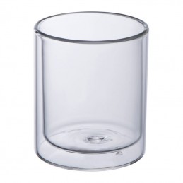 Pahar din sticlă cu perete dublu, 200 ml, 8384966 - Transparent