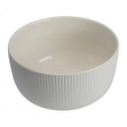 Bol ceramic pentru muesli/snack-uri, 8384006 - Alb