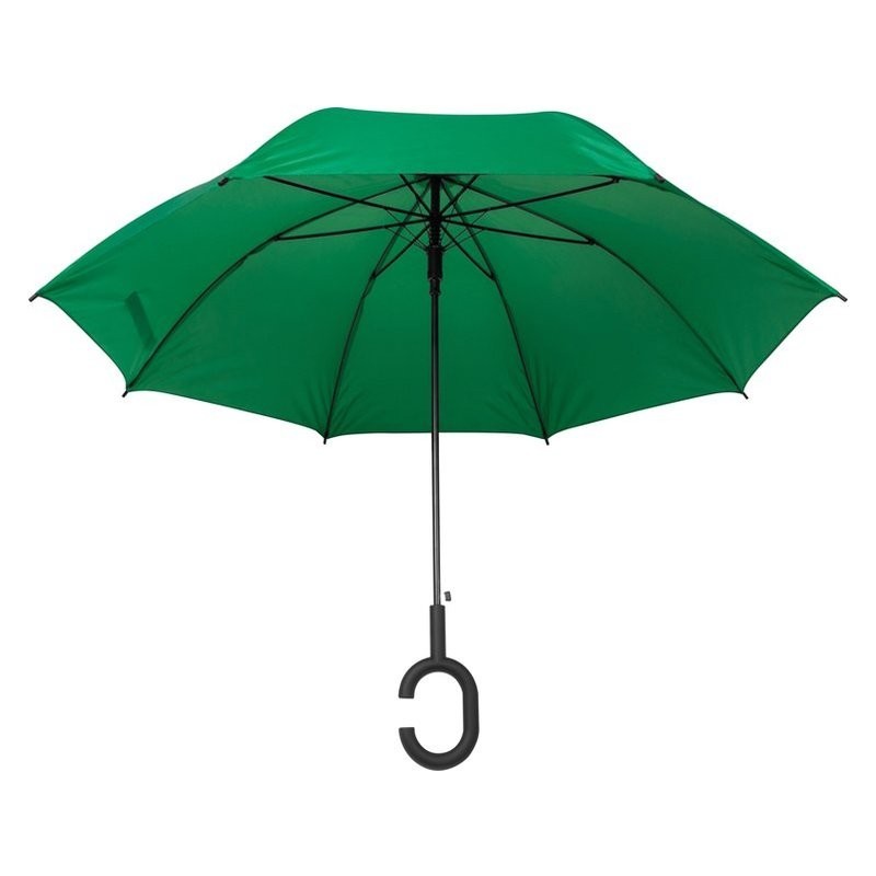 Umbrelă cu mâner ”C” - 4139109, Green