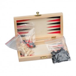 Joc Backgammon - Șah - Dame, 5432413 - Beige