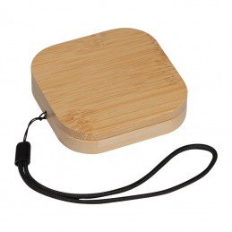 Set de cabluri în cutie bambus, 3388413 - Beige