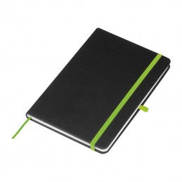 Notes A5 cu bandă colorată, 2386729 - LIght Green