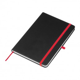Notes A5 cu bandă colorată, 2386705 - Rosu