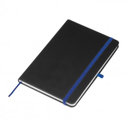 Notes A5 cu bandă colorată, 2386704 - Albastru