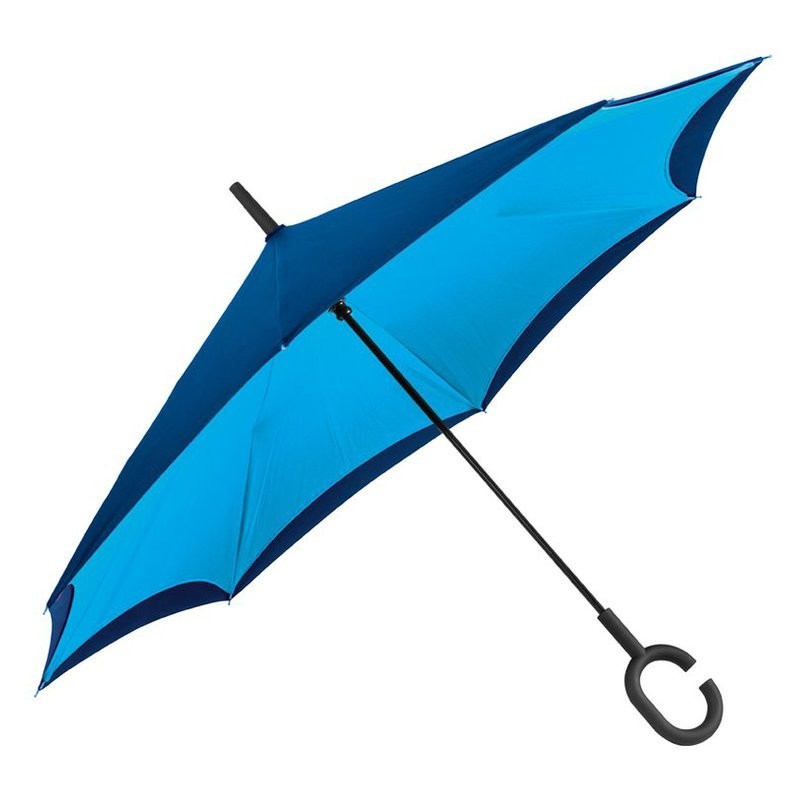 Umbrelă cu mâner ”C” - 4047624, Light Blue