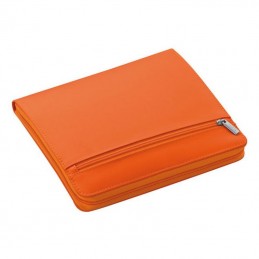 Mapă din nylon cu fermoar - 2894610, Orange