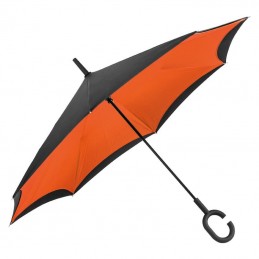 Umbrelă cu mâner ”C” - 4047610, Orange